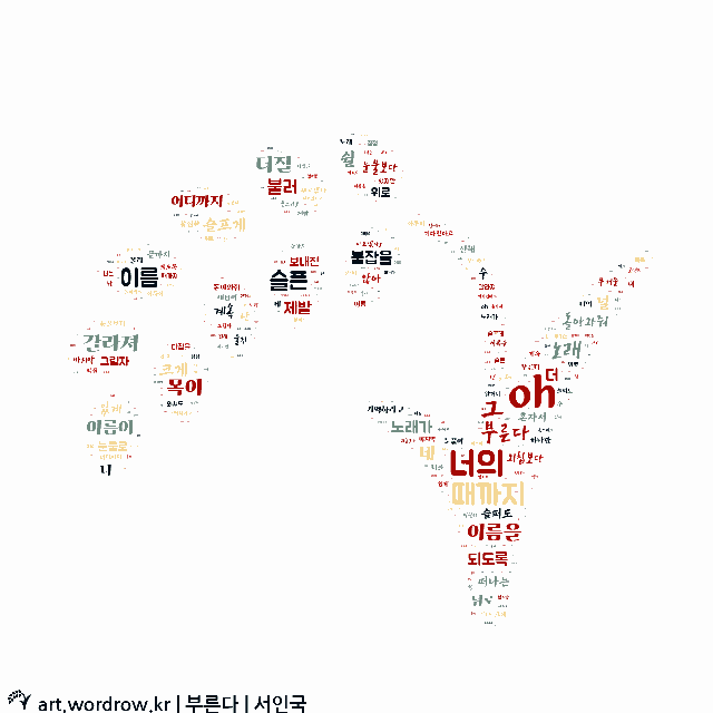 워드 아트: 부른다 [서인국]-20